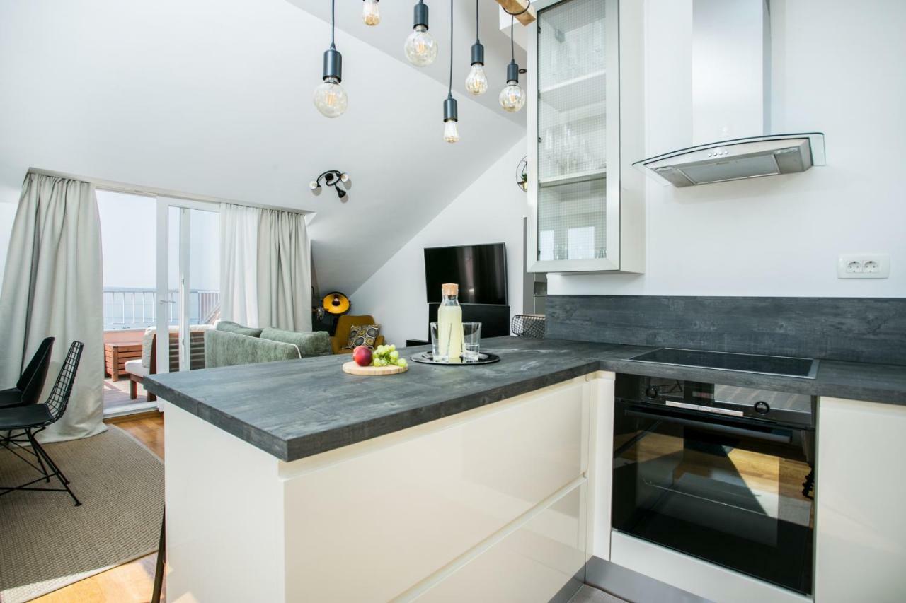 Luxury Penthouse Queen Lejlighed Split Eksteriør billede